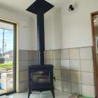 薪ストーブ本体設置